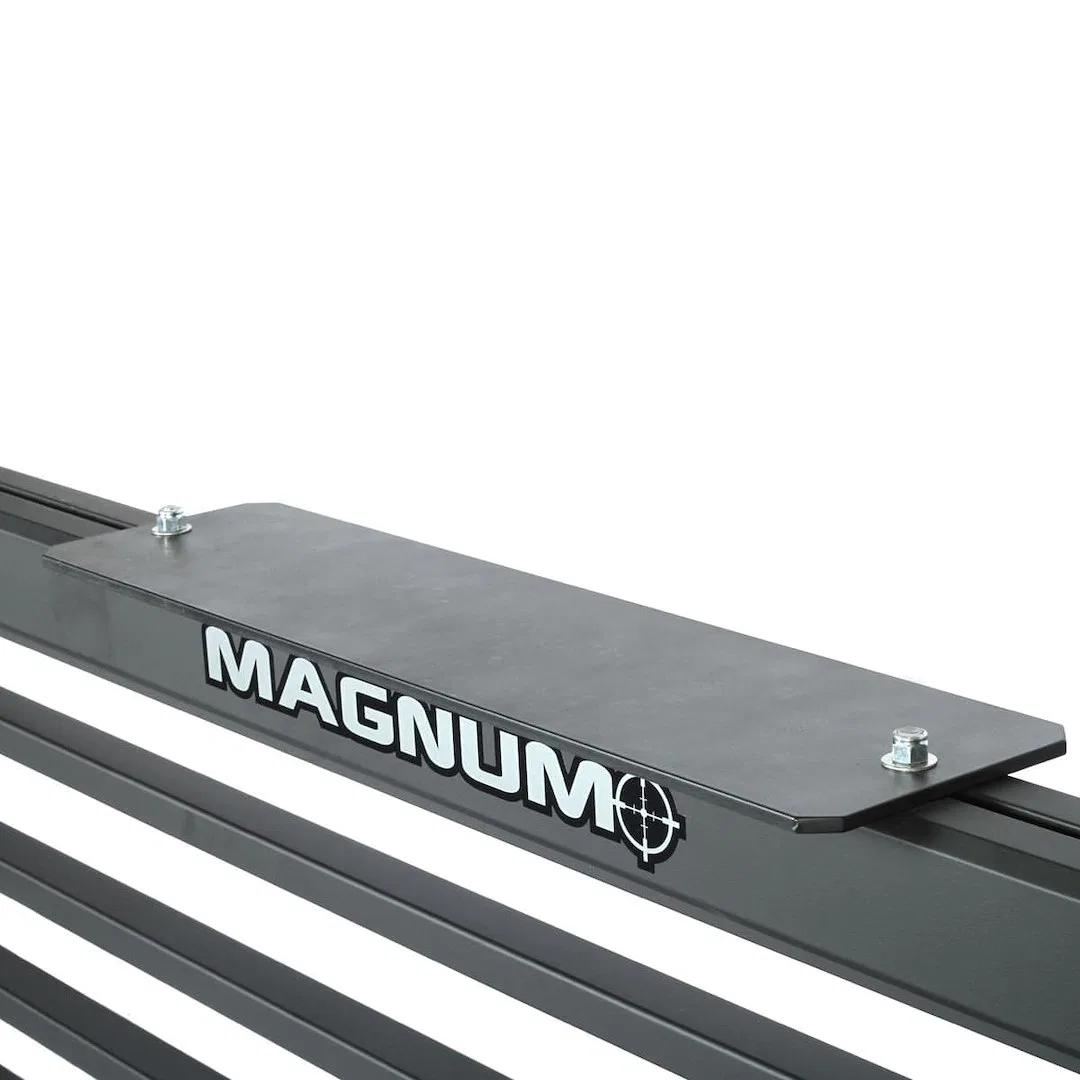 36241 – MAGNUM TRUCK Headache Rack Light Mount, Use With Magnum Headache Racks 8 Inch X 24 Inch Rectangle Black Witho...